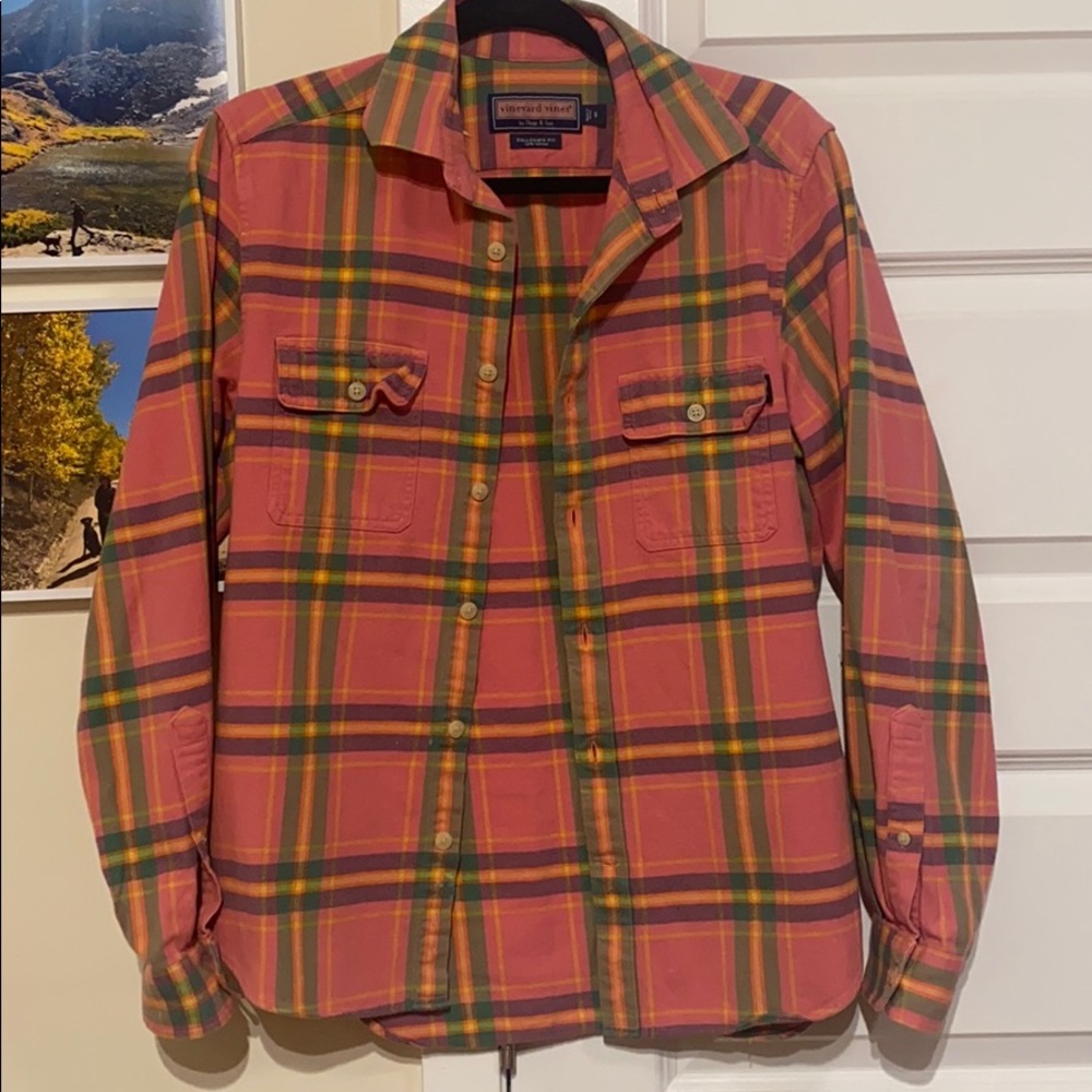 Vineyard vines flannel shirt